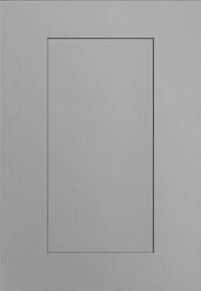 Bayview Grey Shaker cabinet door sample