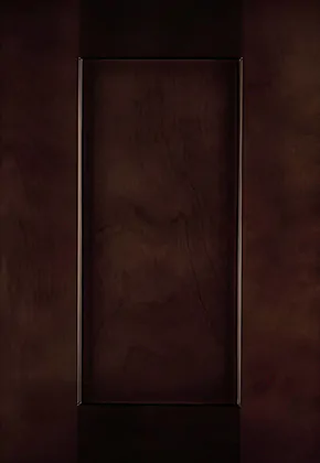 Bayview Stained Shaker cabinet door sample