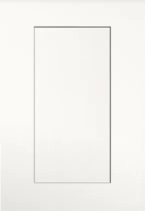 Bayview White Shaker cabinet door sample