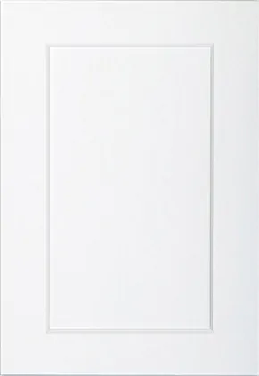 Bright White Shaker cabinet door option