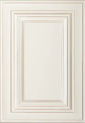 Charleston Antique White cabinet door sample