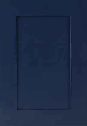 Midnight Blue Shaker cabinet door option