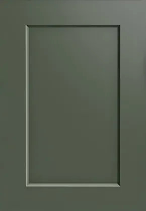 Moss Green Shaker cabinet door option