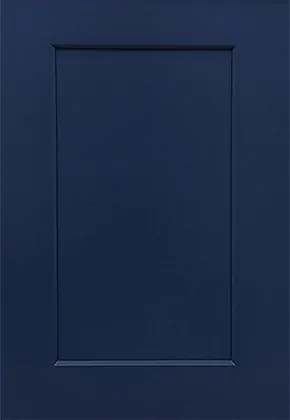 Navy Blue Shaker cabinet door sample