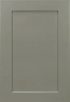 Newbury Green Shaker cabinet door sample