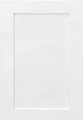 Newbury White Shaker cabinet door sample
