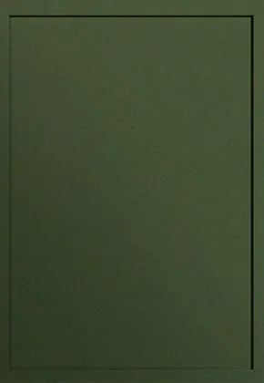 Slim Dark Green cabinet door sample