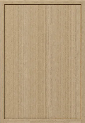 Slim White Oak cabinet door sample