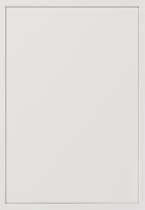 Slim White Shaker cabinet door sample