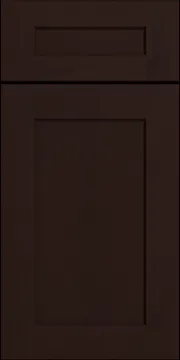 Espresso Shaker kitchen cabinet door style