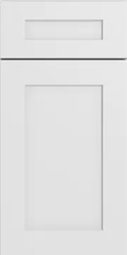 Classic White Shaker cabinet door option