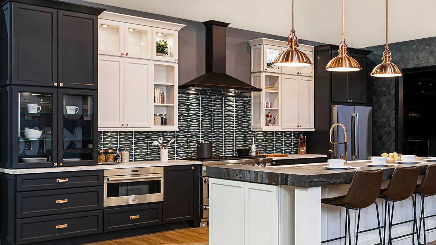 Newcastle Charcoal cabinet door kitchen design inspiration for South Florida remodeling