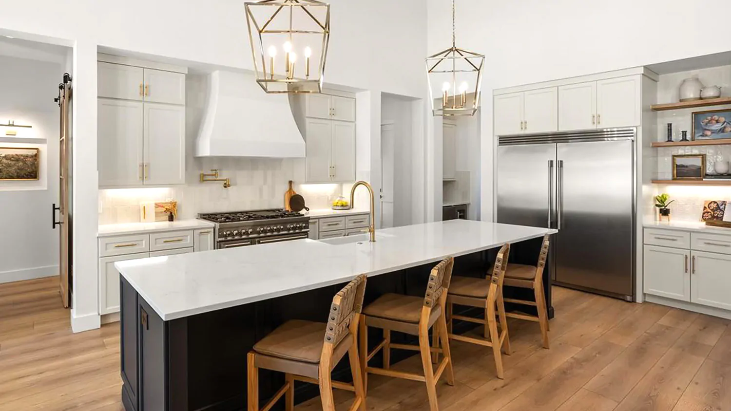 Newcastle Dove cabinet door kitchen design inspiration for South Florida remodeling