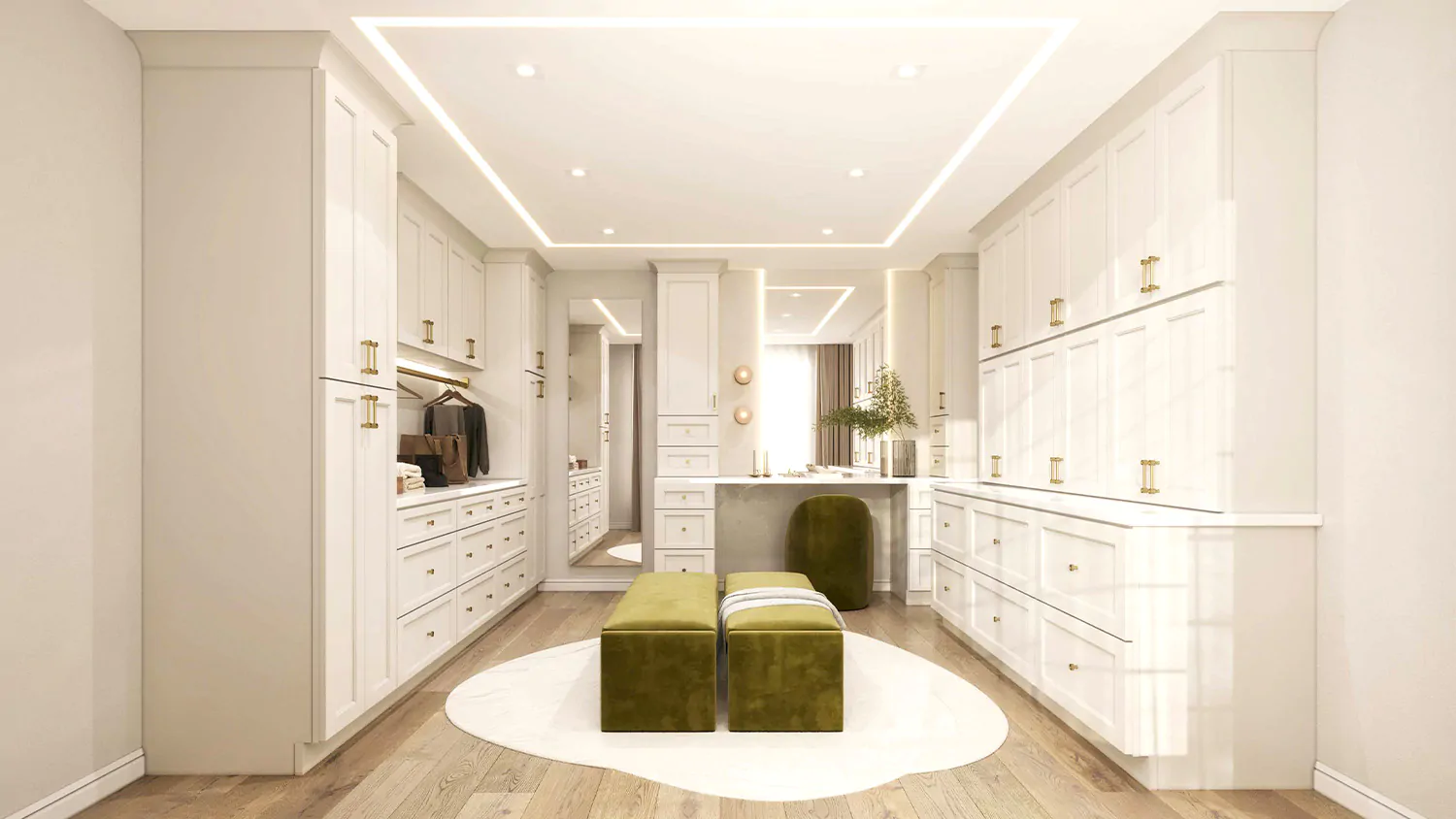 Ornate White cabinet door kitchen design inspiration for South Florida remodeling